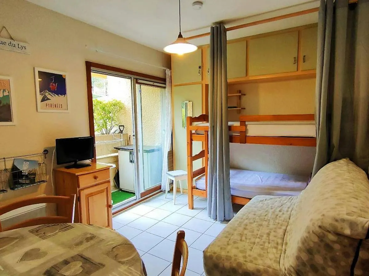 Studio Cosy Avec Balcon, Parking Et Coin Nuit Separe - 4 Couchages A Cauterets - Fr-1-234-249 0*,